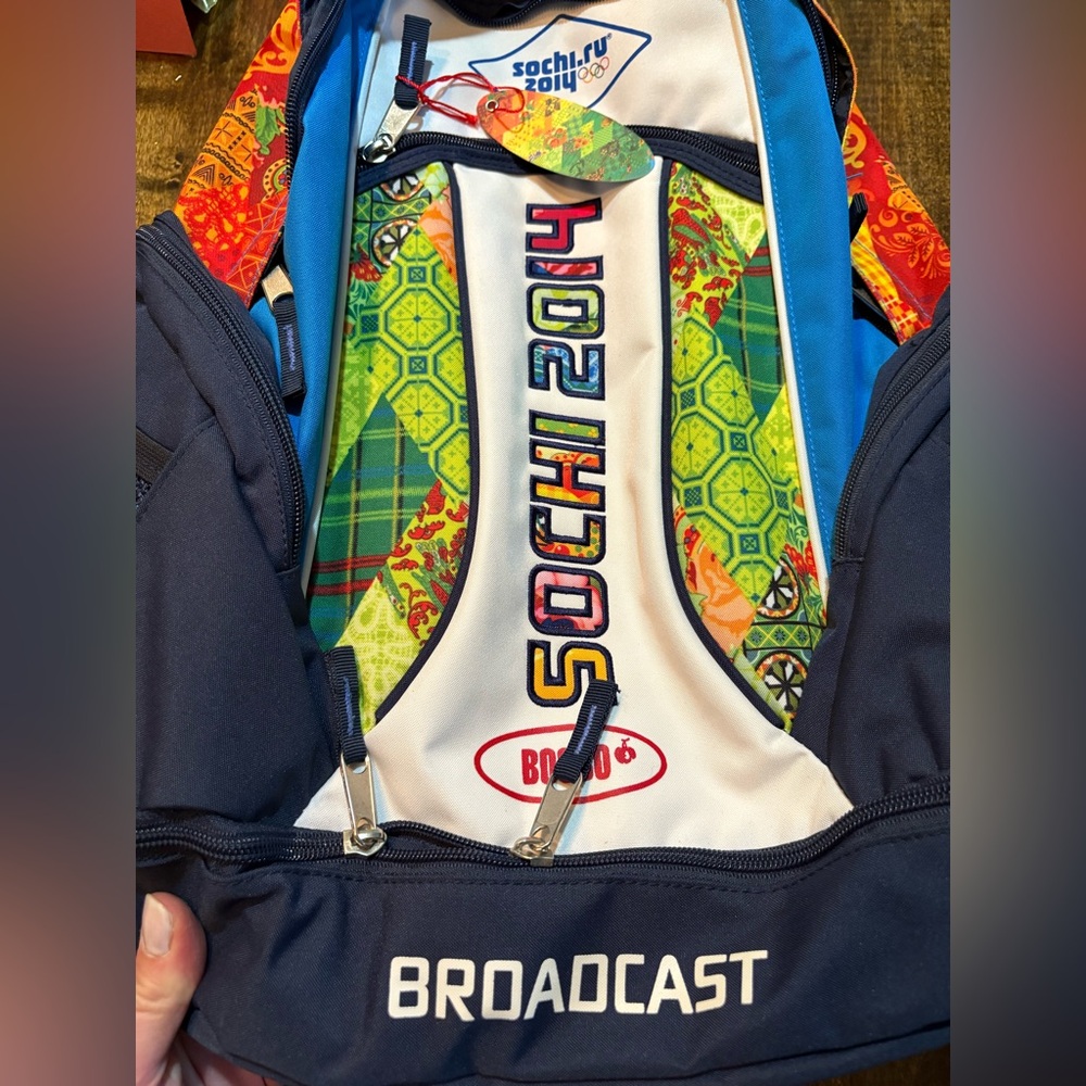 2014 Sochi Olympic Backpack-NWT